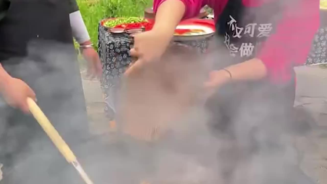 Unique Cooking Style 🥰🤤🥩🍚