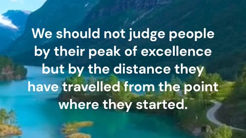 Start wise.
