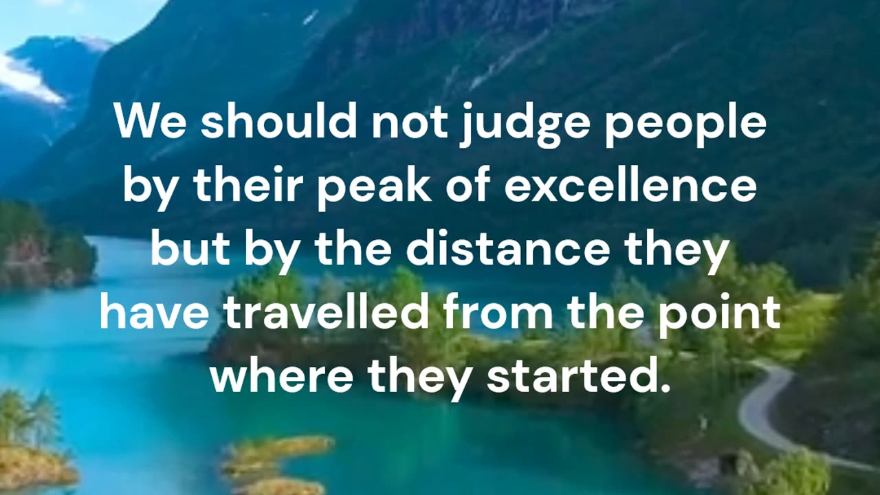 Start wise.