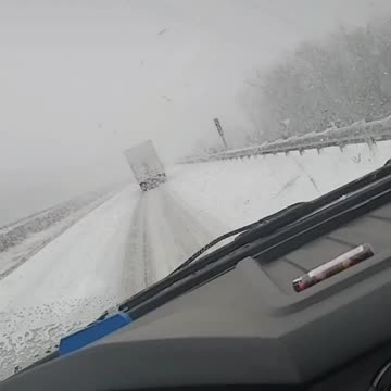 PA I80 snow storm