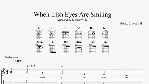 When Irish Eyes Are Smiling