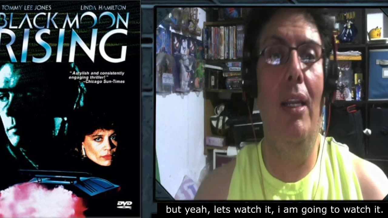 Vintage Monday Black Moon Rising (1986) Original Trailer |- REACTION/REACCION