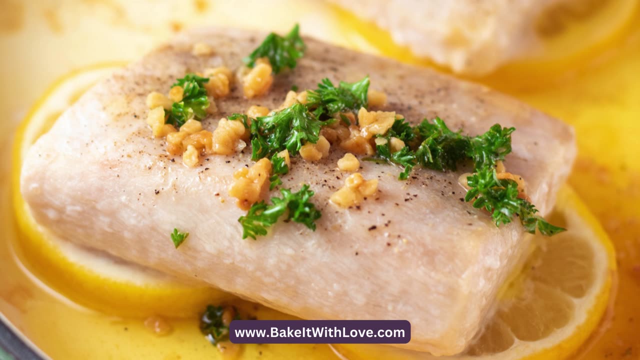 Baked Mahi Mahi With Lemon Butter Garlic Sauce For An Easy Seafood Dinner