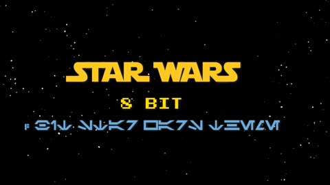Star Wars - Main Theme (8 Bit) I LOVED THE 1980'S VIDEO GAMES!