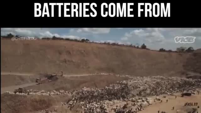 Where “Green Energy” Batteries Come From?