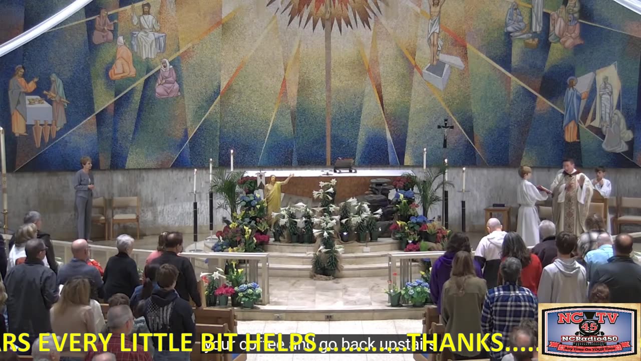 NCTV45 CATHOLIC MASS FROM HOLY SPIRIT PARISH (ST VITUS SITE) 9 AM SUNDAY APRIL 7 2024