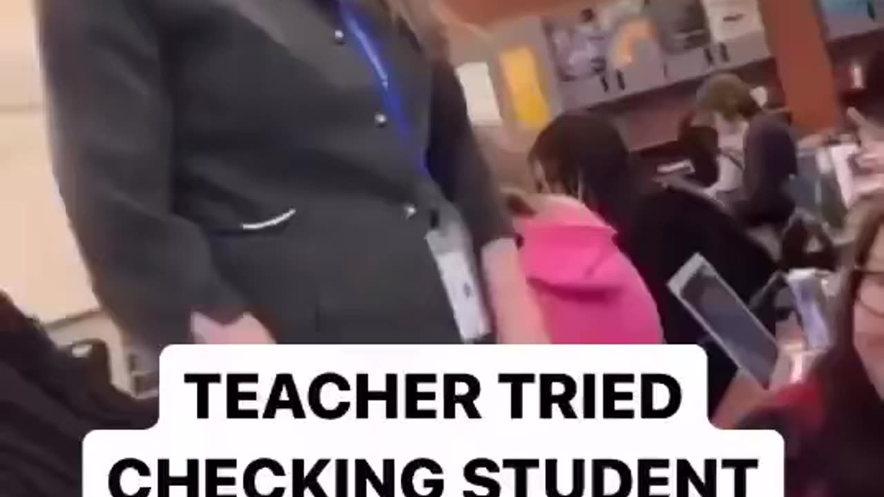 Teacher Intimidates Student for Helping a Friend
