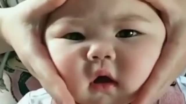 Baby funny moments and enjoy