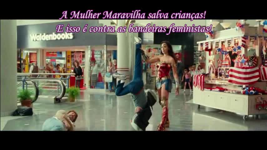 Mulher Maravilha é CONTRA as feministas!