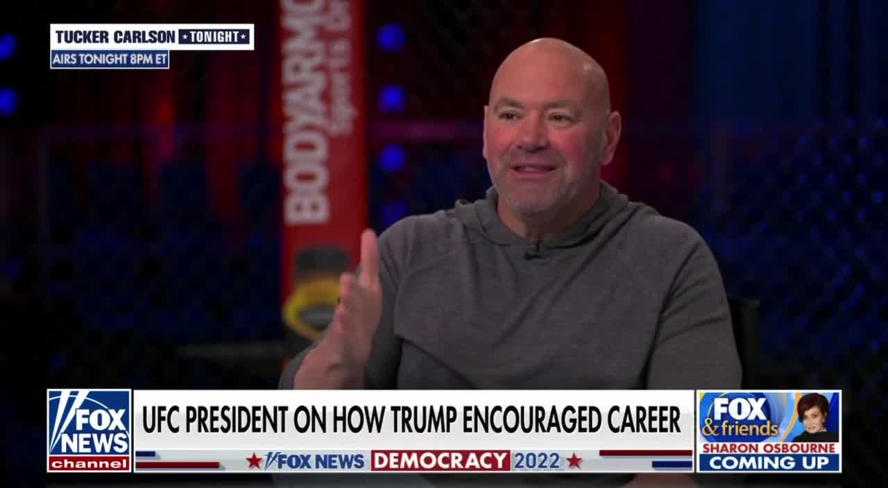 UFC President Dana White on how Donald Trump helped kickstart UFC's success.