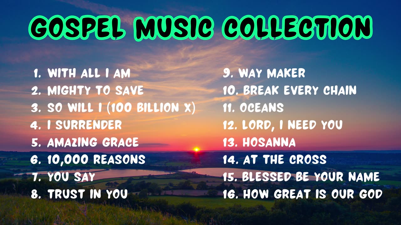 ✨💥Gospel Music Collection | ✝Christian Gospel Songs Compilation🎊