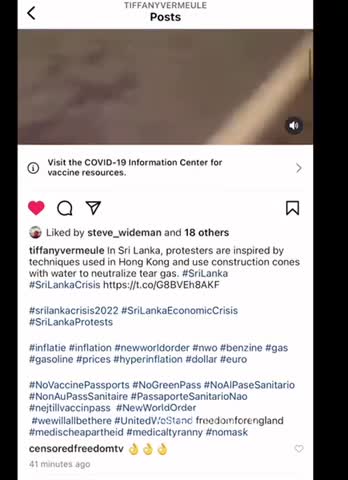 How to stop tear gas during a civil protest