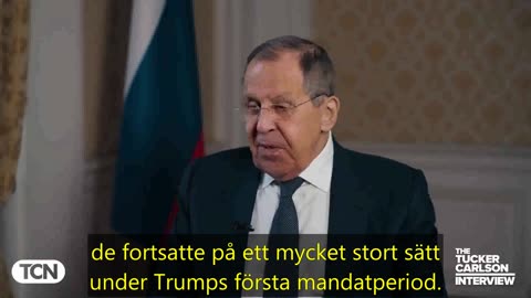 Lavrov intervjuad av Tucker Carlson 5 december 2024