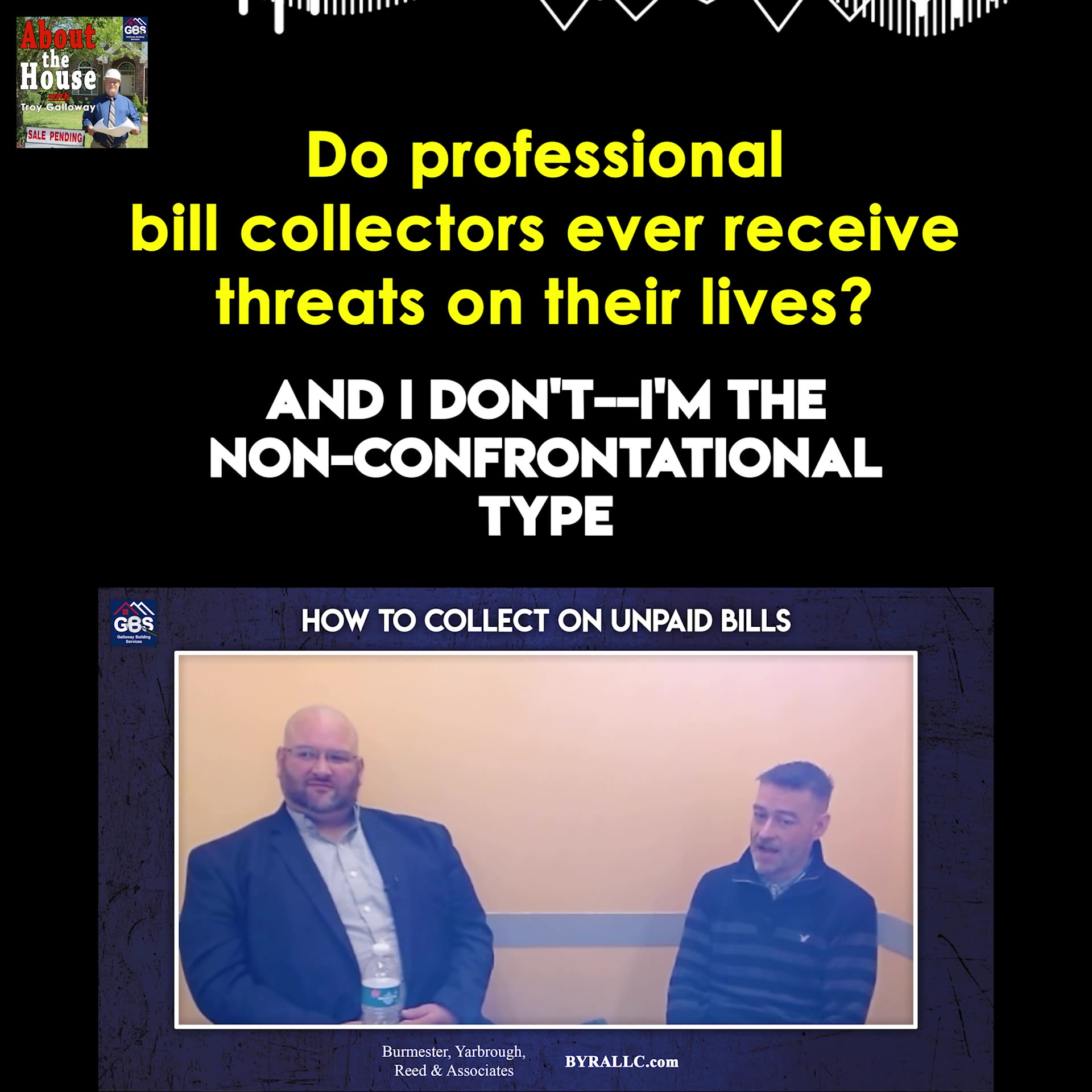 Do Professional Bill Collectors Receive Threats?