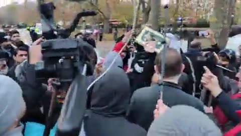 Mask men Hatun Razz Matazz Speakers Corner