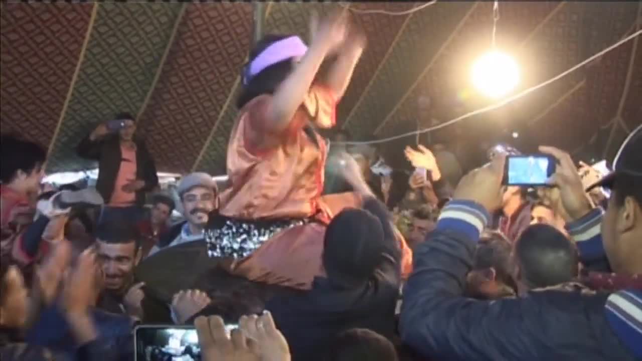 Moroccan dancer, wedding