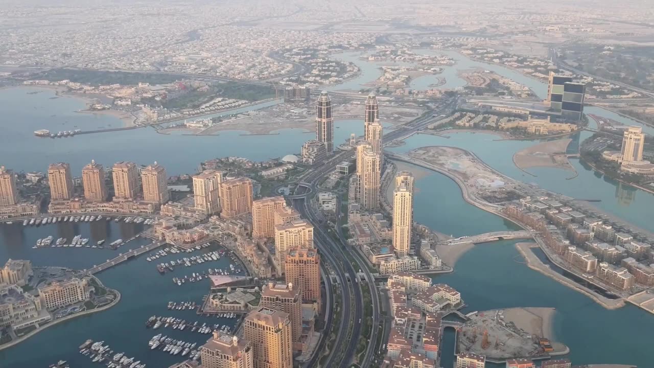 Doha aerial view | Qatar 2022 [FHD]