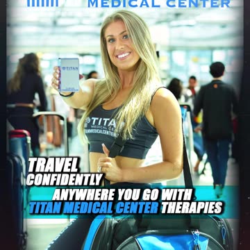 Travel confidently anywhere you go with #TItanMedical therapies!