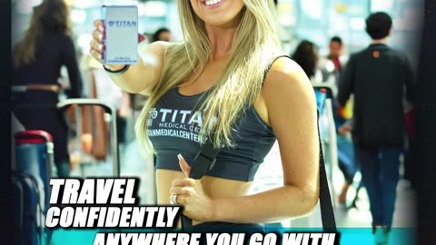 Travel confidently anywhere you go with #TItanMedical therapies!