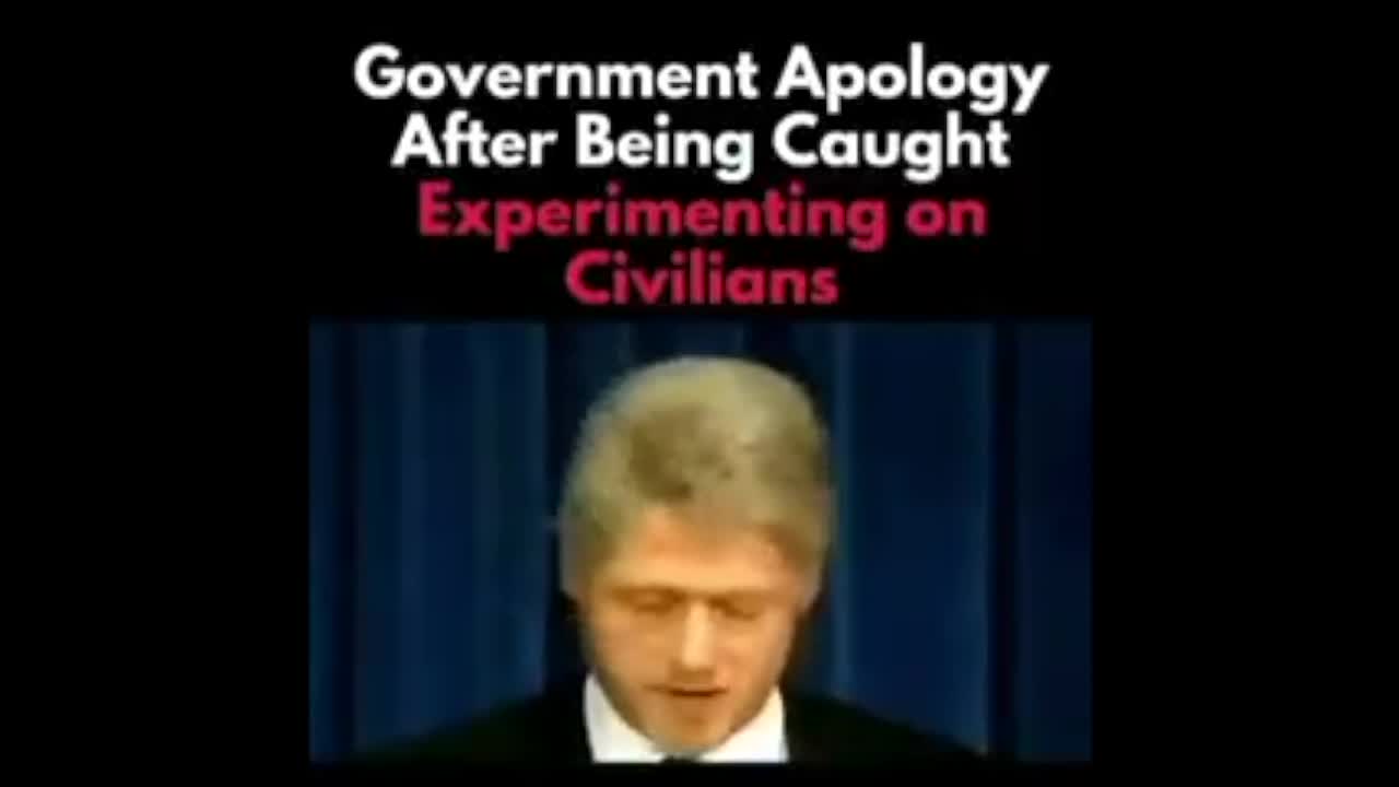 FLASHBACK: Govt. "apologizes" for experimenting on citizens!