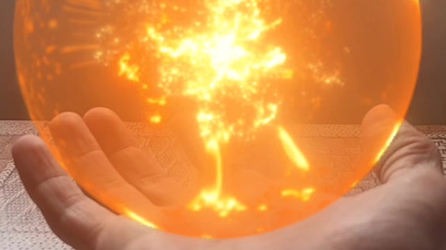 Magic Ball on hand