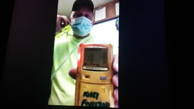 Oxygen deprivation and carbon dioxide levels