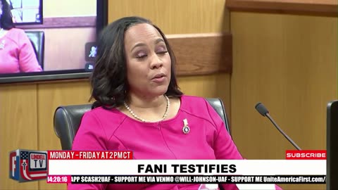 FANI’S FRIEND TESTIFIES AGAINST HER