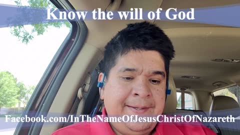 Know the will of God