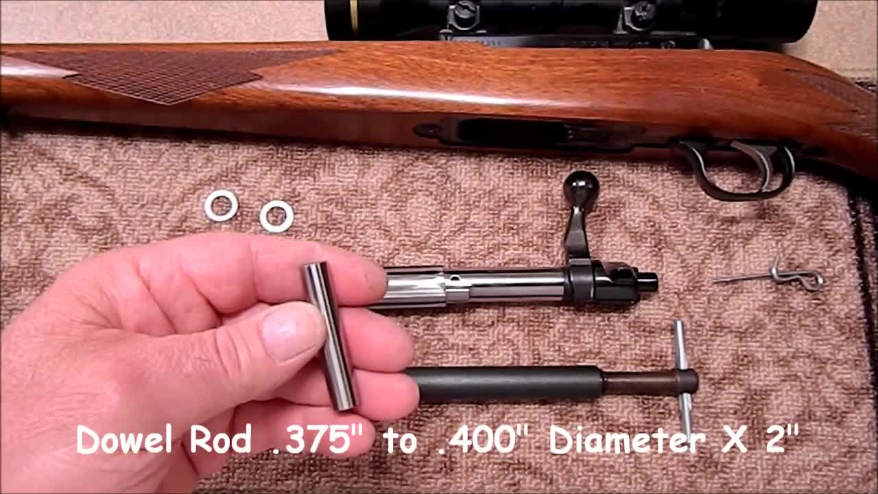 Ruger 77/22 and 77/17 Striker Spring Installation