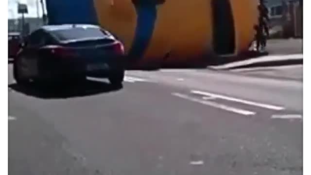 Whose minion is this running away?