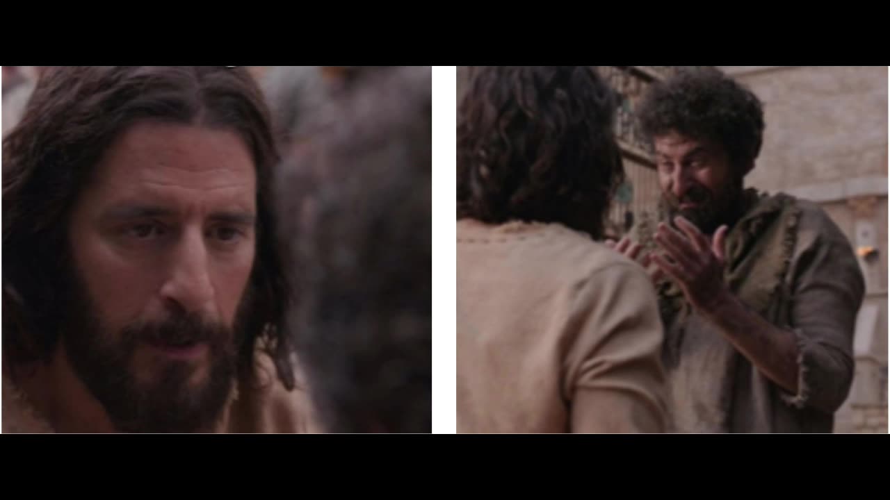 Jesus Heals the Man Born Blind- beautiful and so touching moment from the Chosen Season Four