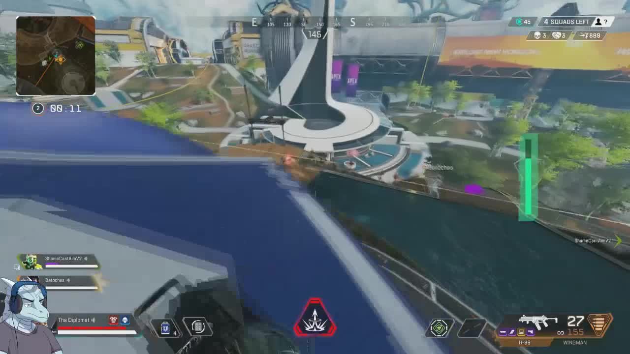 Valkyrie's Ult is a Little Strong - Apex Legends BR Highlight