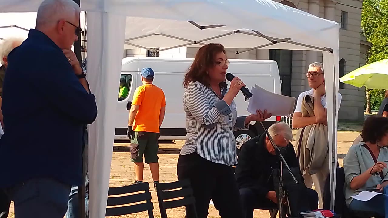 Voto o astensione - Europee 2024 - Arco della Pace - Interv. di Antonia Parisotto