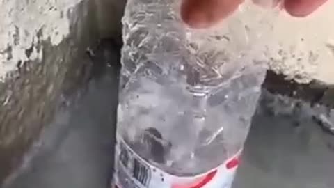 THIS WATER DEFIES GRAVITY