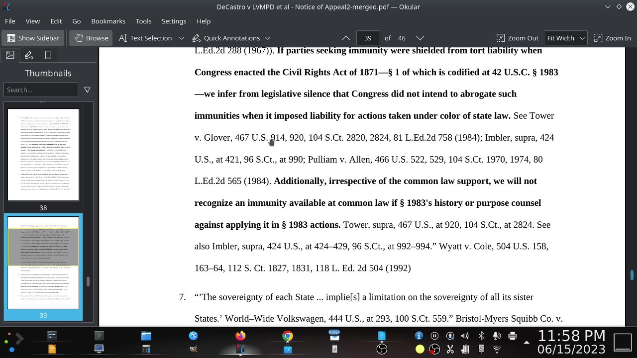 US District Court in NV Refuses to Intervene in DeleteLawz Civil Case against LVMPD!!!