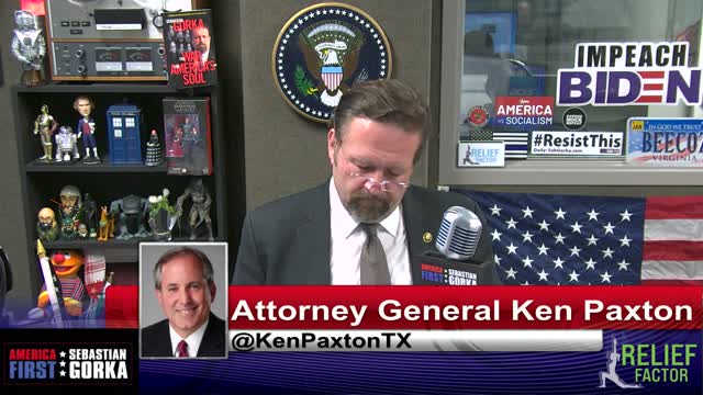 We can arrest the Democrat lawmakers. AG Ken Paxton with Sebastian Gorka