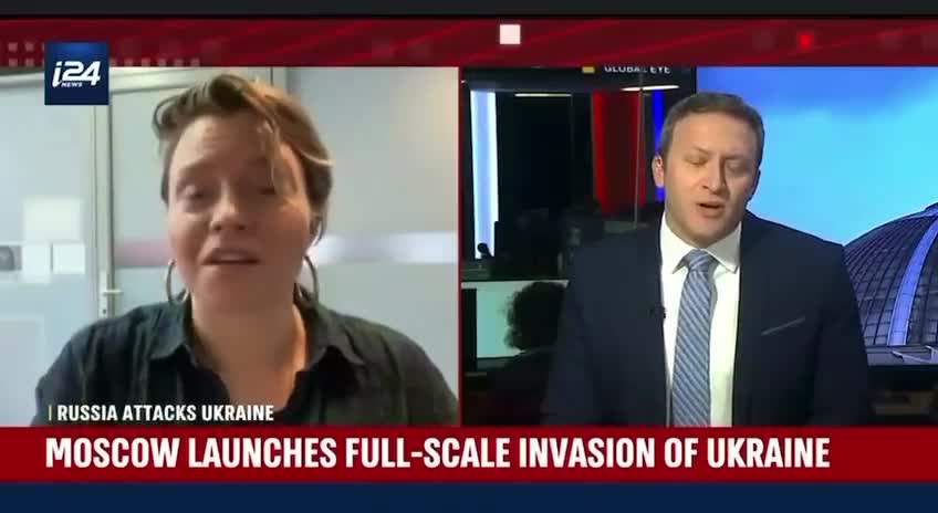 Russian journalist got pulled off air for telling the truth re Ukraine