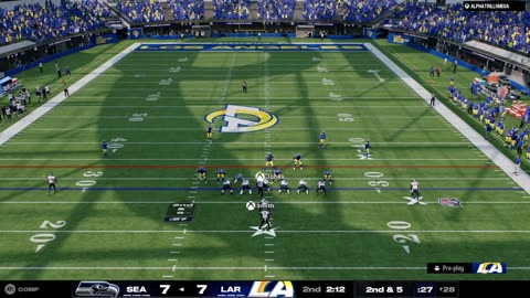 Madden 25 - Regs H2H Full Game Rams VS Seahawks