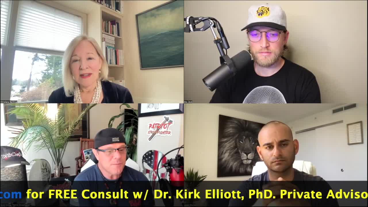 3-27-22 Patriot Streetfighter & The SHIFT Hosts, Jason Shurka, Dr Christianne Northrup, Alec Zeck