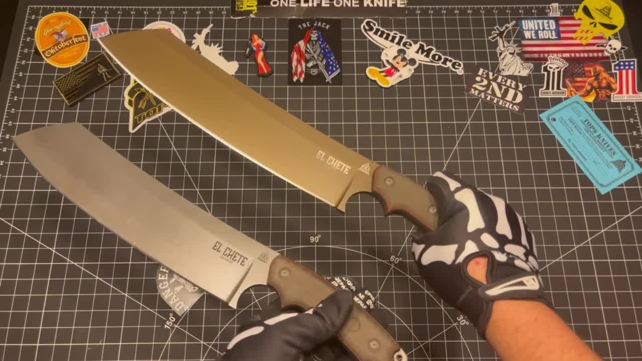 TOPS Knives El Chete | What I use to hide the bodies