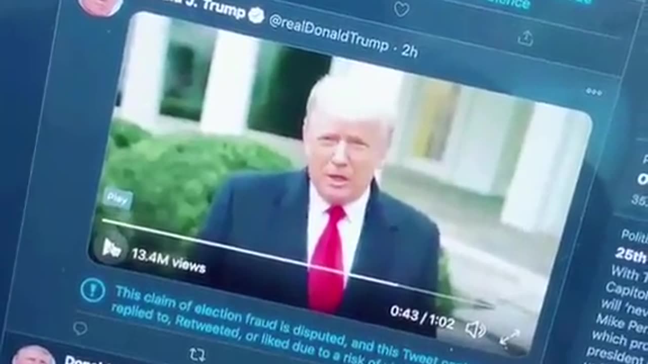 Marine responds to Twitter's J6 Censorship