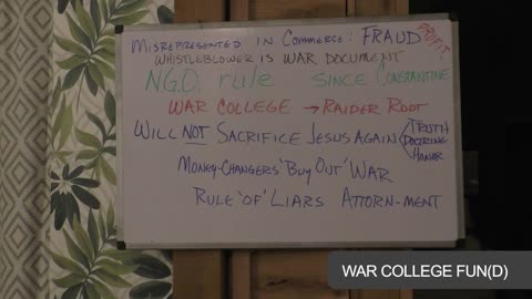 WAR COLLEGE FUN(D)