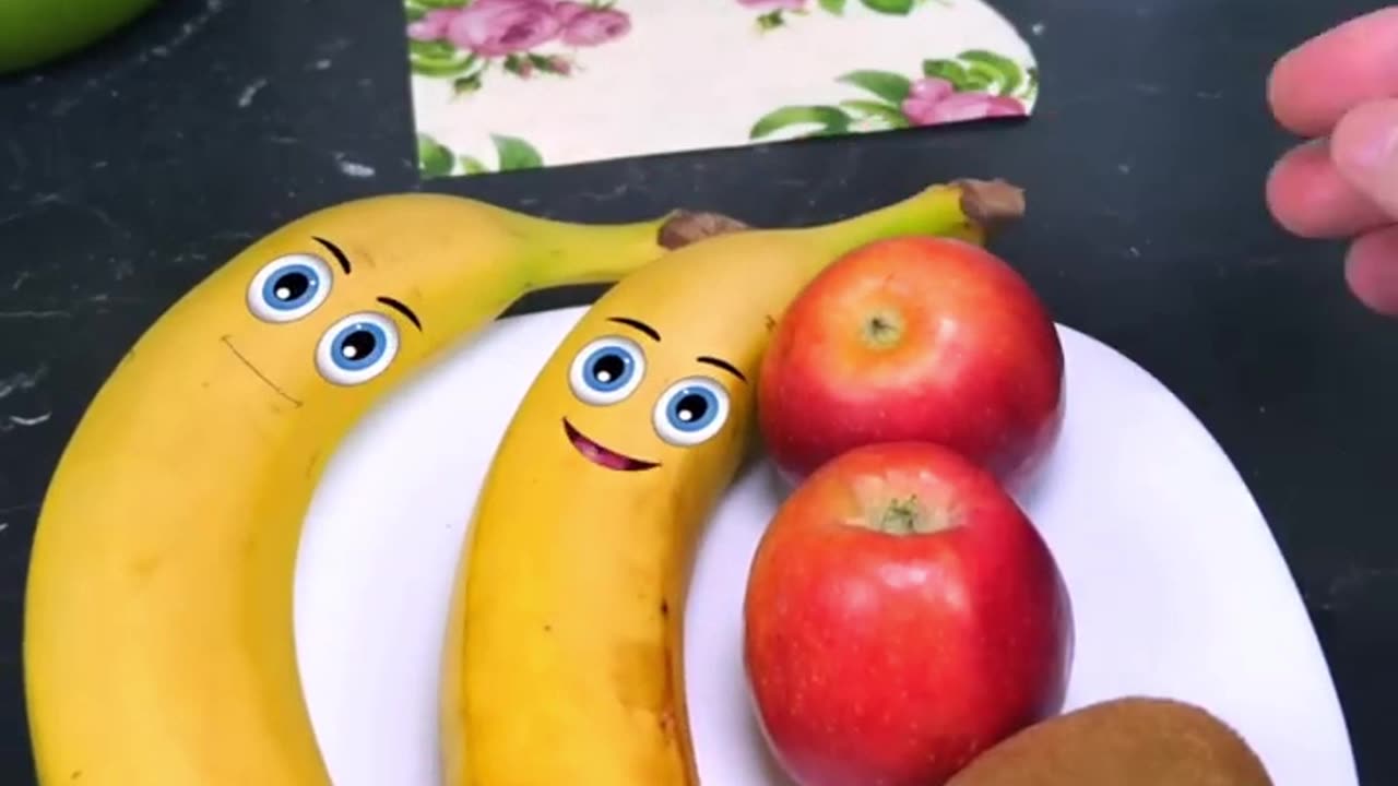 worms remove from banana//one follow please