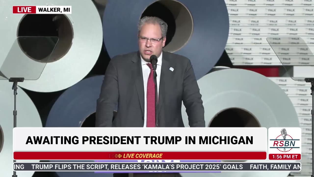 FULL SPEECH: Boudewijn Haase Speaks in Walker, Michigan - 9/27/24
