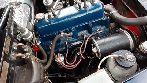 Engine starting up