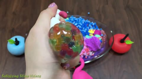 Mixing Random Things into Store Bought Slime ! Slimesmoothie Relaxing Slime with