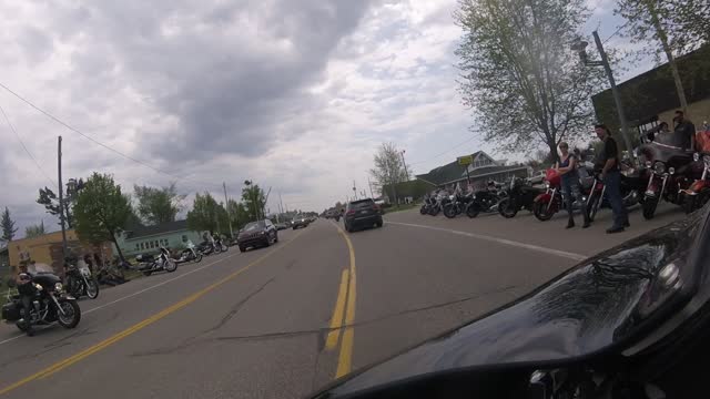 50th Anniversary Blessing of the Bikes in Baldwin Michigan