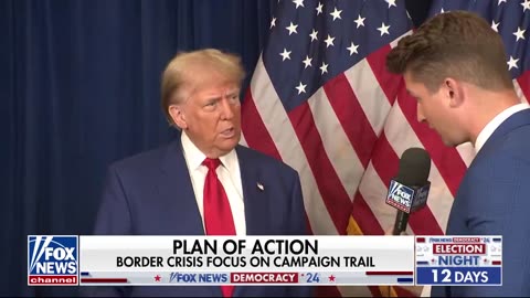 Trump bewildered when told Kamala Believes the Biden-Harris Admin Handled The Border Well