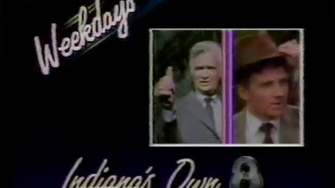 February 9, 1985 - WISH Indianapolis Promo for "Our Guys"