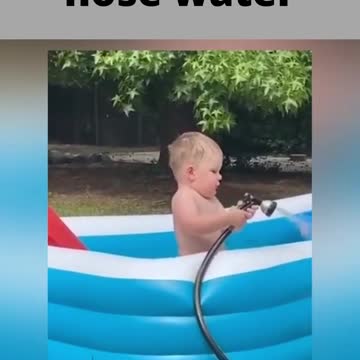 all kids love hose water